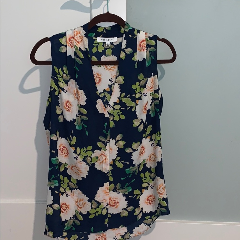 Rose & Olive High/Low Top